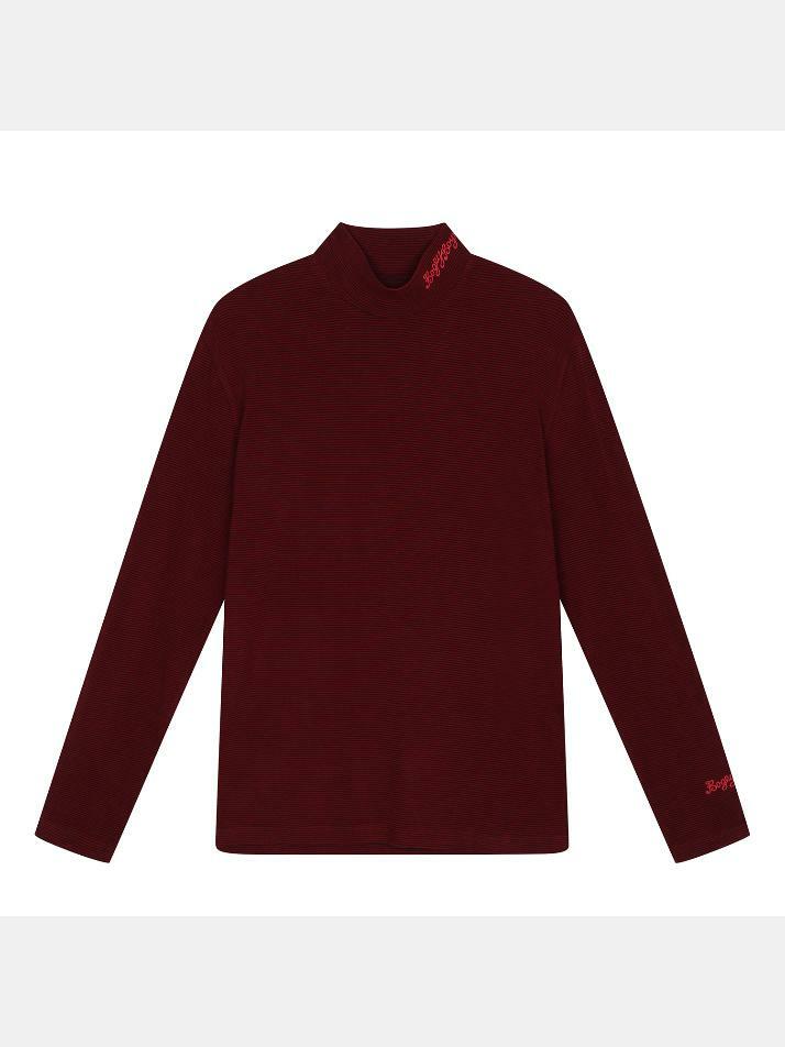 BB WARM MEN MOCKNECK BASE LAYER_RED