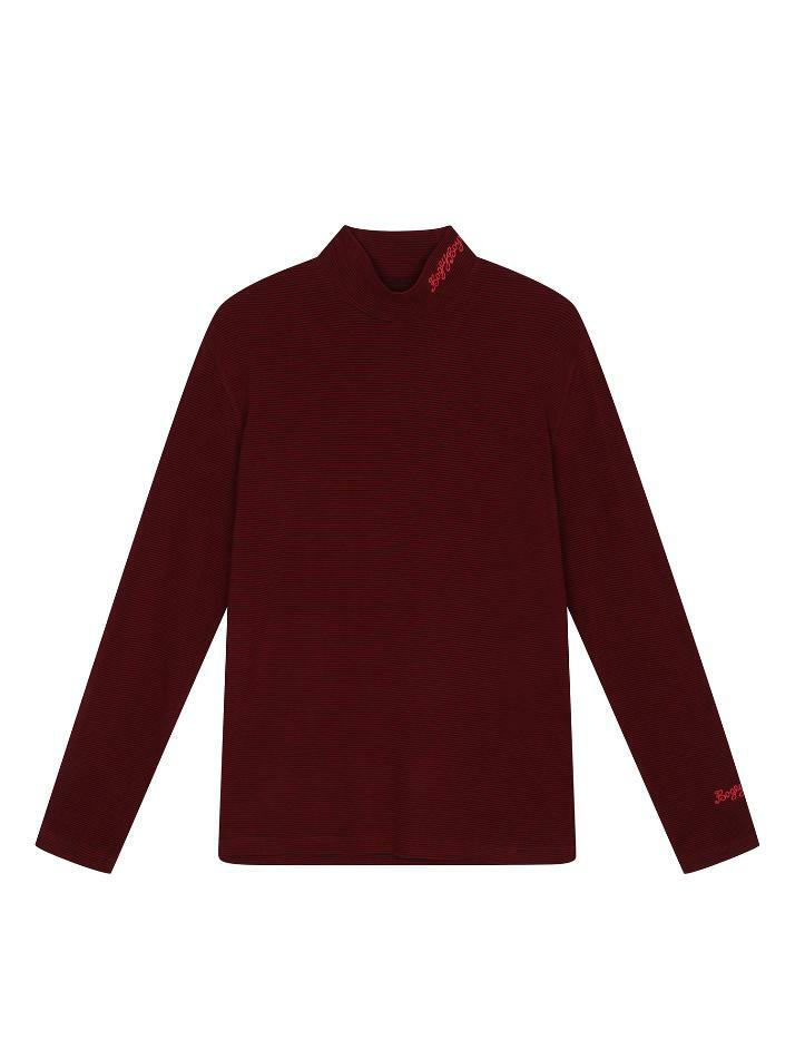 BB WARM MEN MOCKNECK BASE LAYER_RED