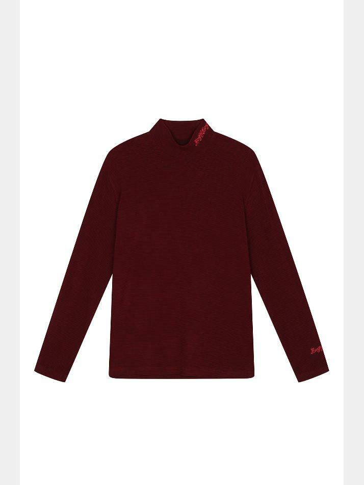 BB WARM MEN MOCKNECK BASE LAYER_RED