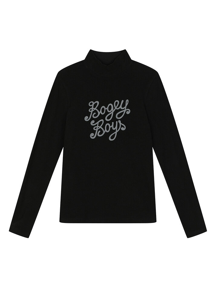 BB WARM WOMEN MOCKNECK BASE LAYER_BLACK