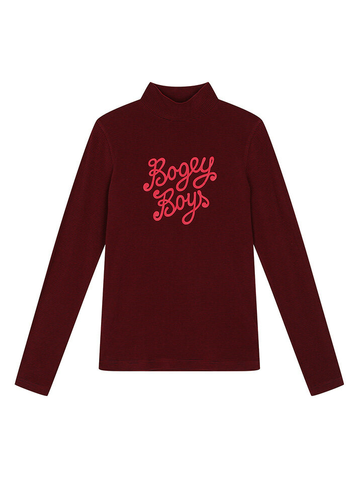 BB WARM WOMEN MOCKNECK BASE LAYER_RED