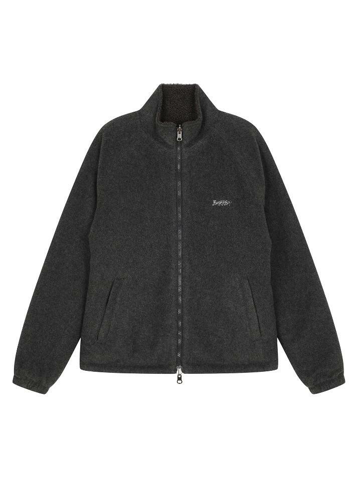 BB REVERSIBLE WOMEN TEDDY JUMPER_GREY