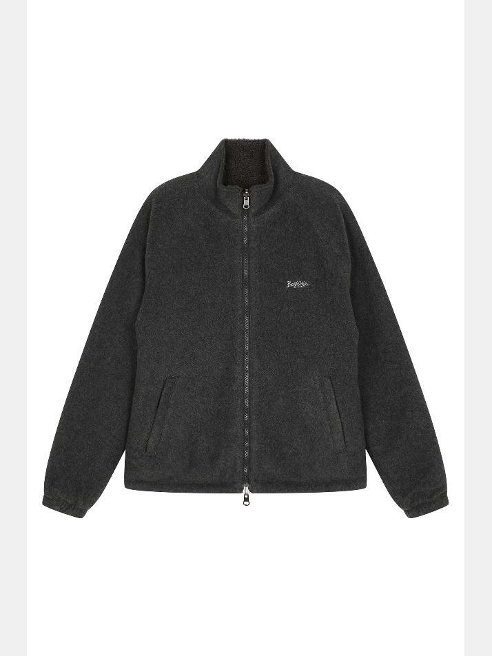 BB REVERSIBLE WOMEN TEDDY JUMPER_GREY