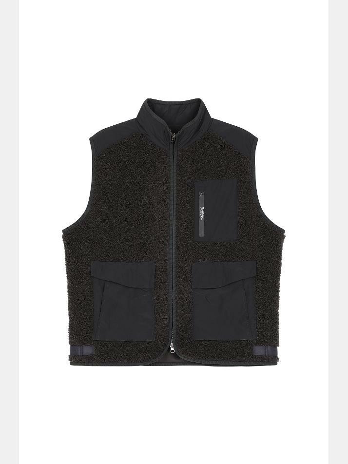 BB HERITAGE MEN TEDDY VEST_GREY