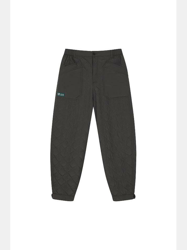 BB UTILITY MEN QUILTED BANDING PANTS_GREY