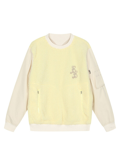 BB MA-1 UNISEX TEDDY SHIRT_YELLOW