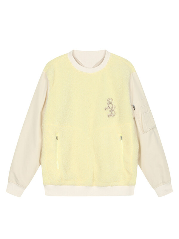 BB MA-1 UNISEX TEDDY SHIRT_YELLOW