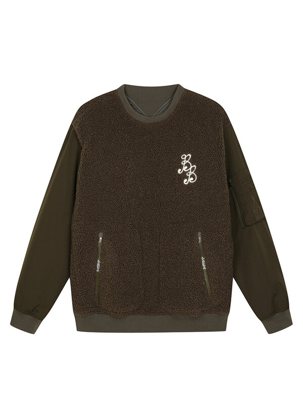 BB MA-1 UNISEX TEDDY SHIRT_KHAKI