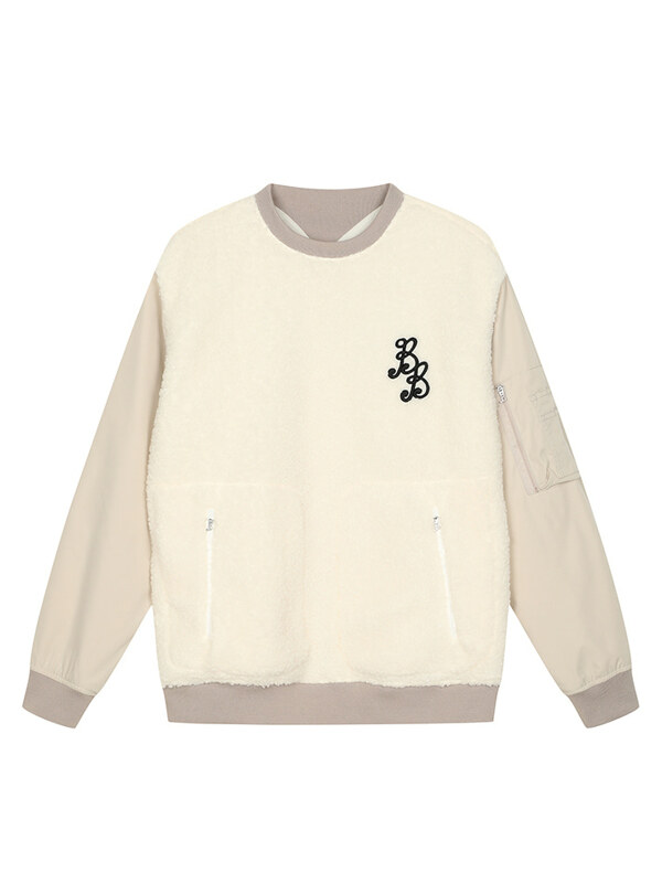 BB MA-1 UNISEX TEDDY SHIRT_IVORY