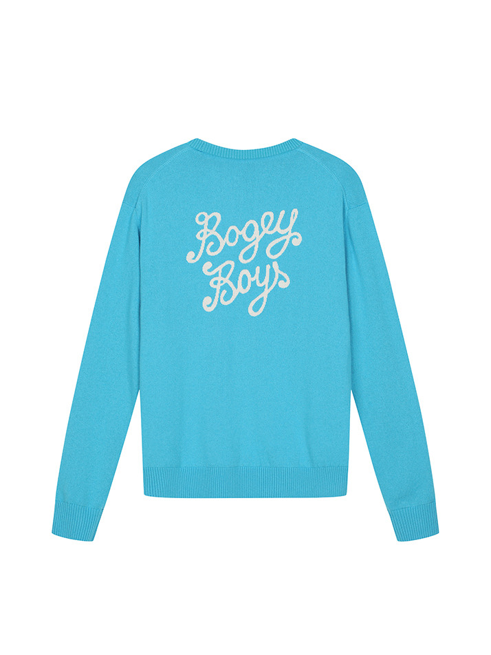 BB HERITAGE UNISEX CASHMERE KNIT_BLUE