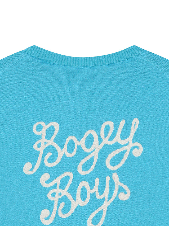 BB HERITAGE UNISEX CASHMERE KNIT_BLUE