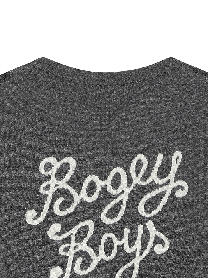 BB HERITAGE UNISEX CASHMERE KNIT_GREY