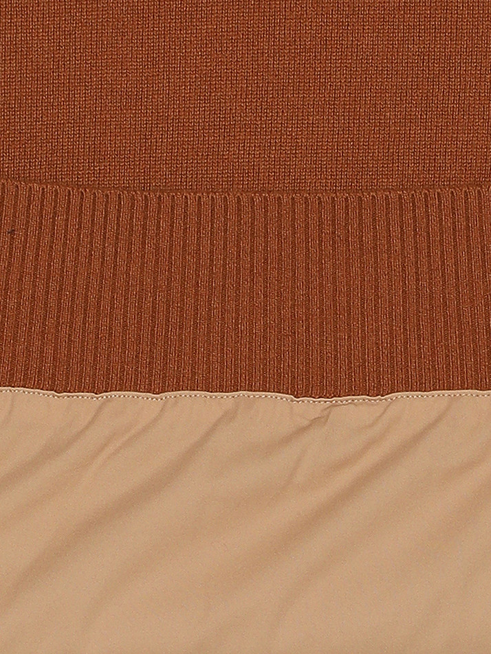 BB HERITAGE UNISEX CASHMERE KNIT_BROWN