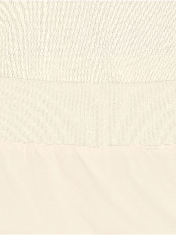 BB HERITAGE UNISEX CASHMERE KNIT_IVORY