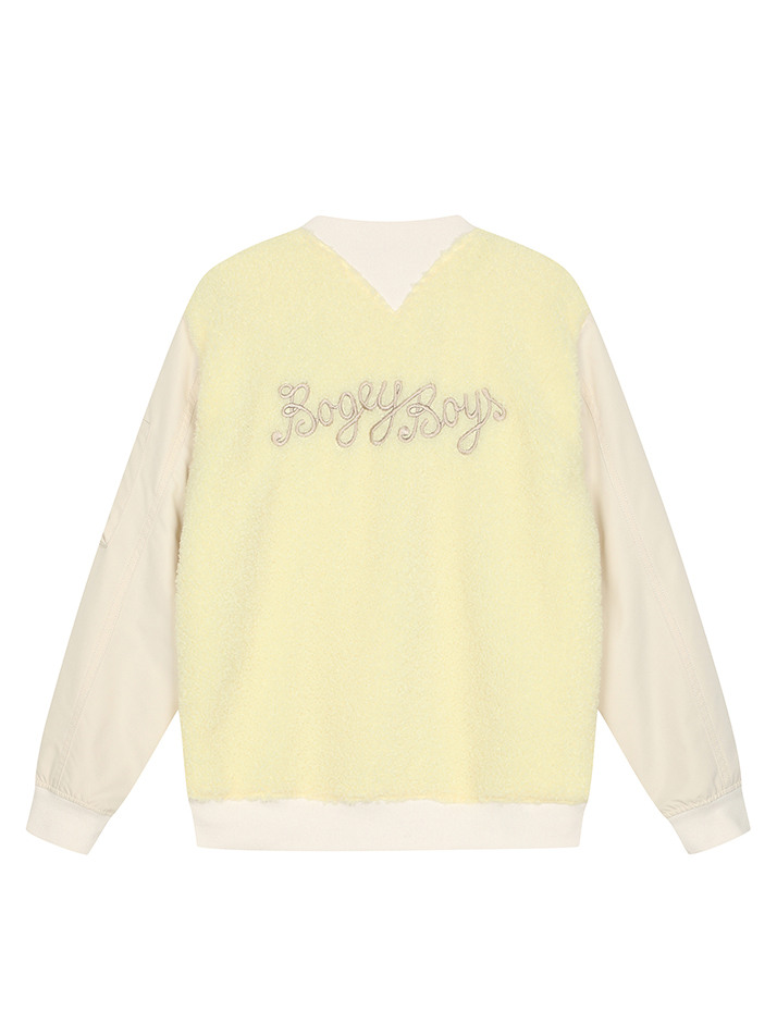 BB MA-1 UNISEX TEDDY SHIRT_YELLOW