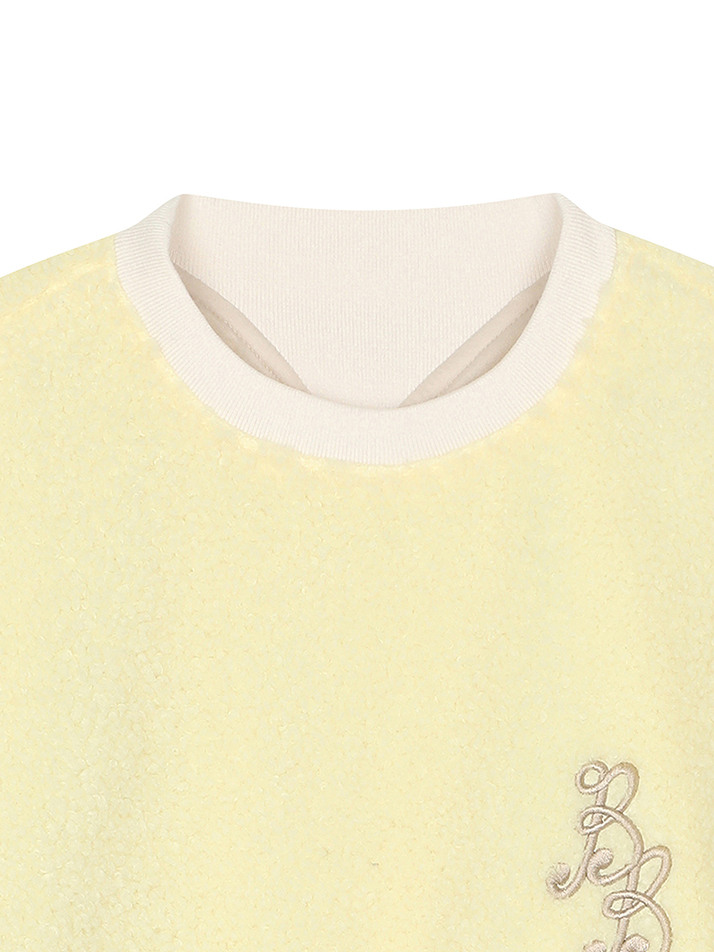 BB MA-1 UNISEX TEDDY SHIRT_YELLOW