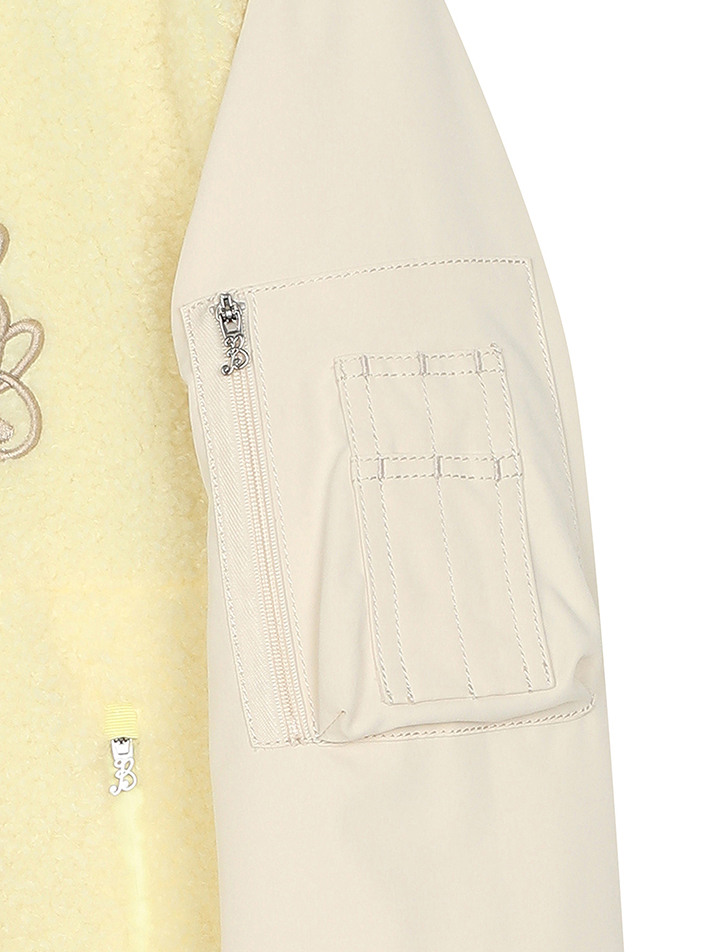 BB MA-1 UNISEX TEDDY SHIRT_YELLOW