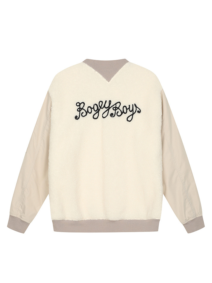 BB MA-1 UNISEX TEDDY SHIRT_IVORY