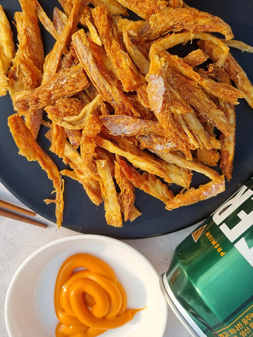 매콤 고소 와사비 마라 불닭 손질먹태 구이 술안주베스트 마른 와인 양주 맥주안주