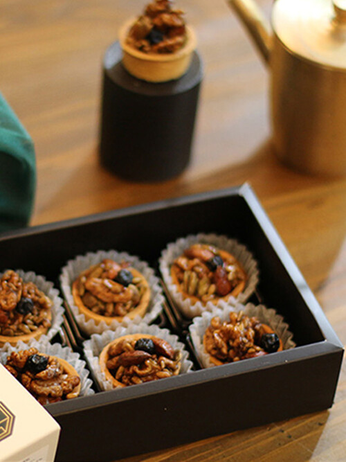 쌀견과타르트 수제 디저트 화과자 선물 세트 6구