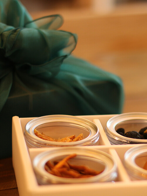 [달빛채운6-1] 호두 피칸 정과 상견례 명절선물 세트 캔시머 4구