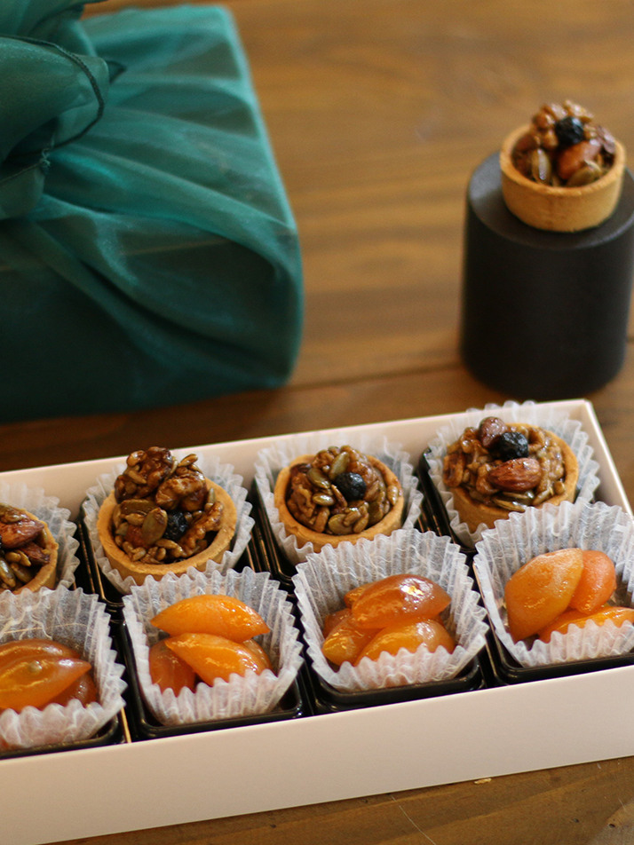 [달빛채운2-3] 금귤 도라지 정과 수제 디저트 화과자 선물 세트 10구