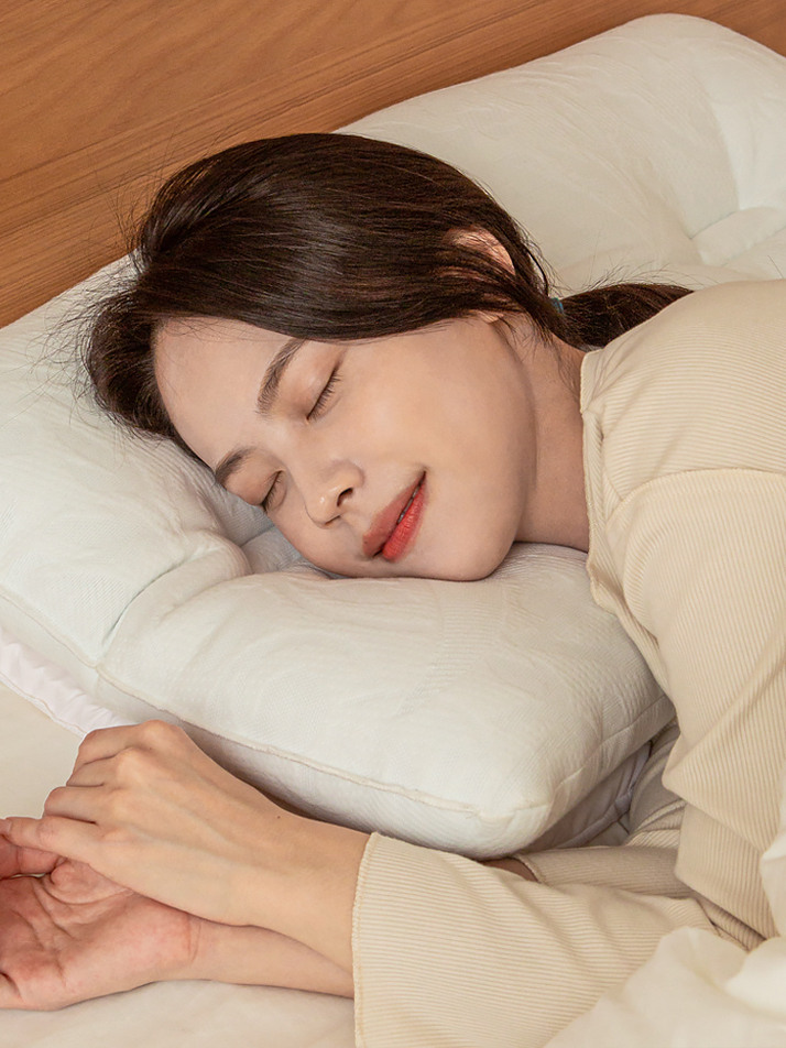 [닥터파베 안티링클 에디션] 4단 높이 조절 베개(본품+높이조절 쿠션 1입+커버 1입)