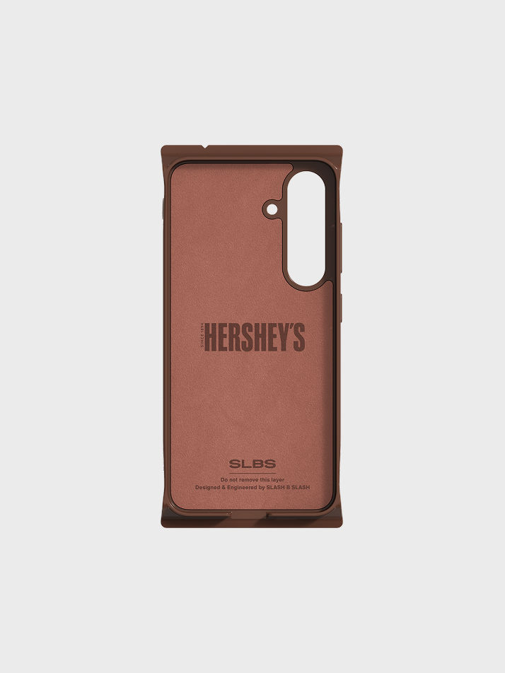 허쉬 밀크 초콜릿 스낵 케이스 for Galaxy S25 Series