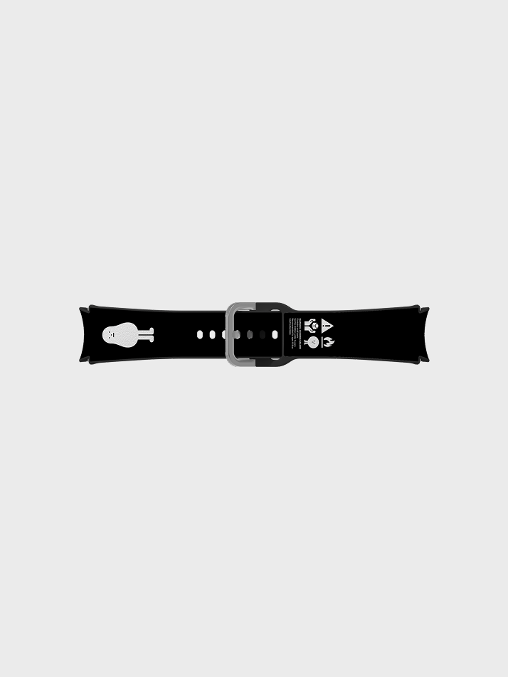 스티키몬스터랩 블랙 워치 밴드 for Galaxy Watch7