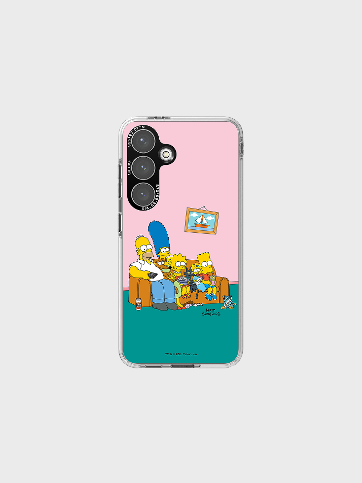 심슨 패밀리 임프레션 케이스 for Galaxy S24 Series