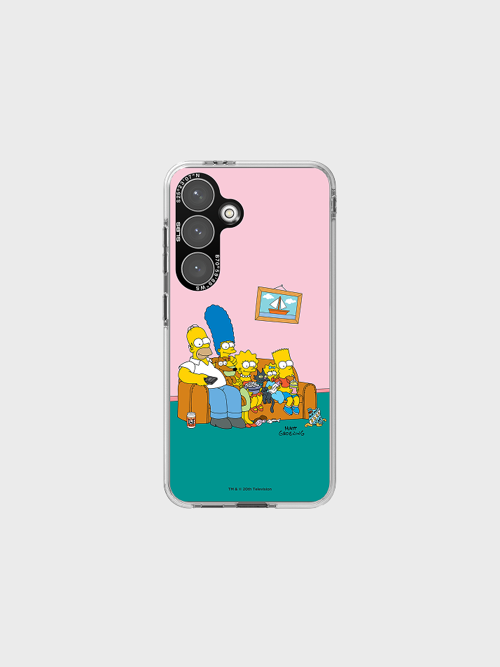 심슨 패밀리 임프레션 케이스 for Galaxy S24 Series