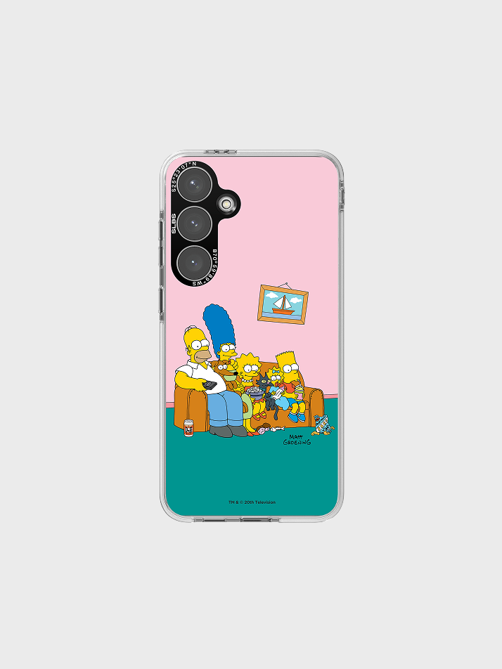 심슨 패밀리 임프레션 케이스 for Galaxy S24 Series
