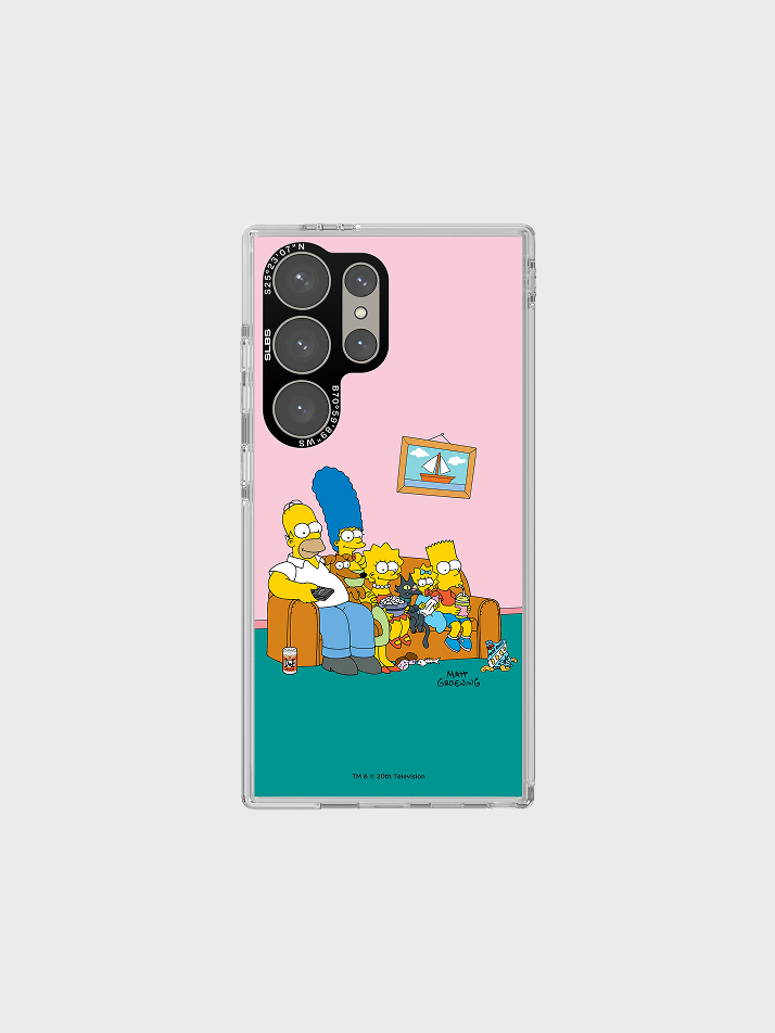 심슨 패밀리 임프레션 케이스 for Galaxy S24 Series