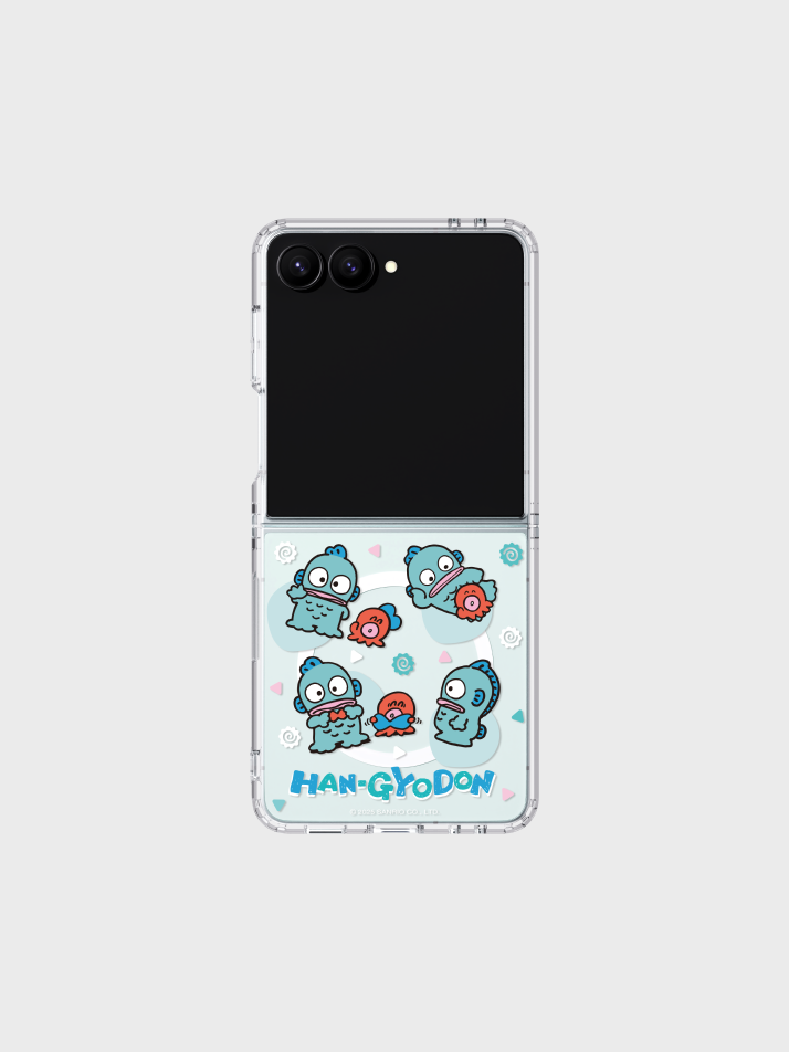 한교동 패턴 모노라인 마그넷 케이스 for Galaxy Z Flip7