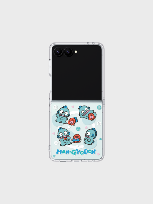 한교동 패턴 모노라인 마그넷 케이스 for Galaxy Z Flip7