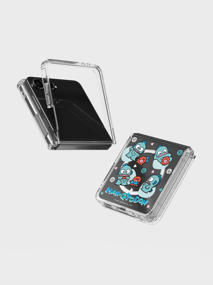 한교동 패턴 모노라인 마그넷 케이스 for Galaxy Z Flip7