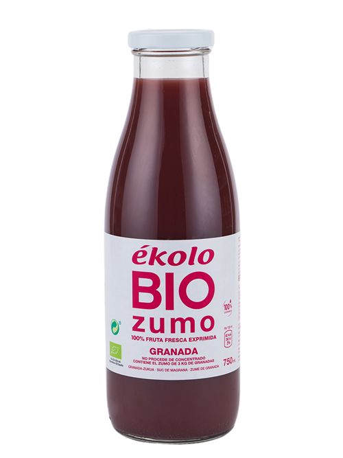 에콜로 유기농 100% 석류즙 석류 엑기스 주스 750ml