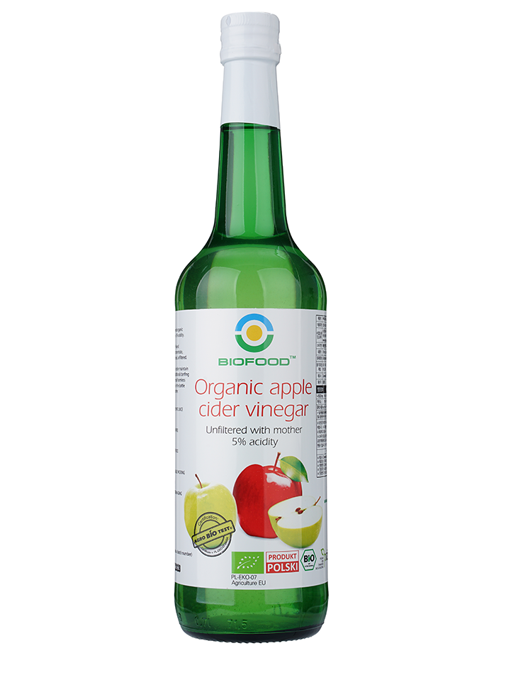 바이오푸드 유기농 사과식초 애플 사이다 비니거 700ml