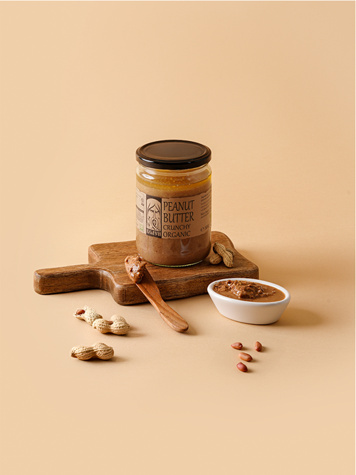 벨룬 유기농 피넛버터 크런치 500g