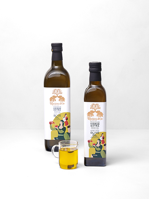 리비에르 디오르 냉압착 비정제 엑스트라버진 올리브오일