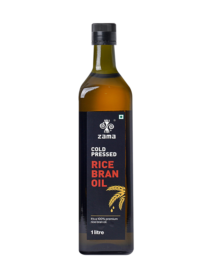 자마 냉압착 비정제 미강 현미유 1L