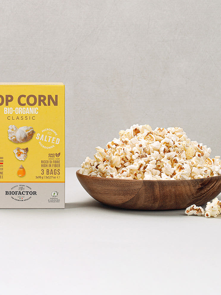 바이오팩터 유기농 팝콘 클래식 270g (90g x 3bag)