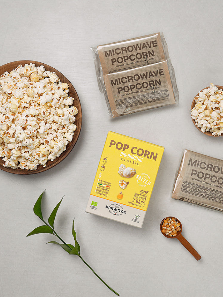 바이오팩터 유기농 팝콘 클래식 270g (90g x 3bag)