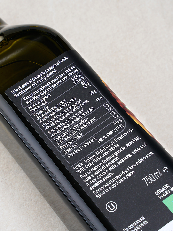 보르도니 에코네이쳐 유기농 해바라기씨 오일 750ml