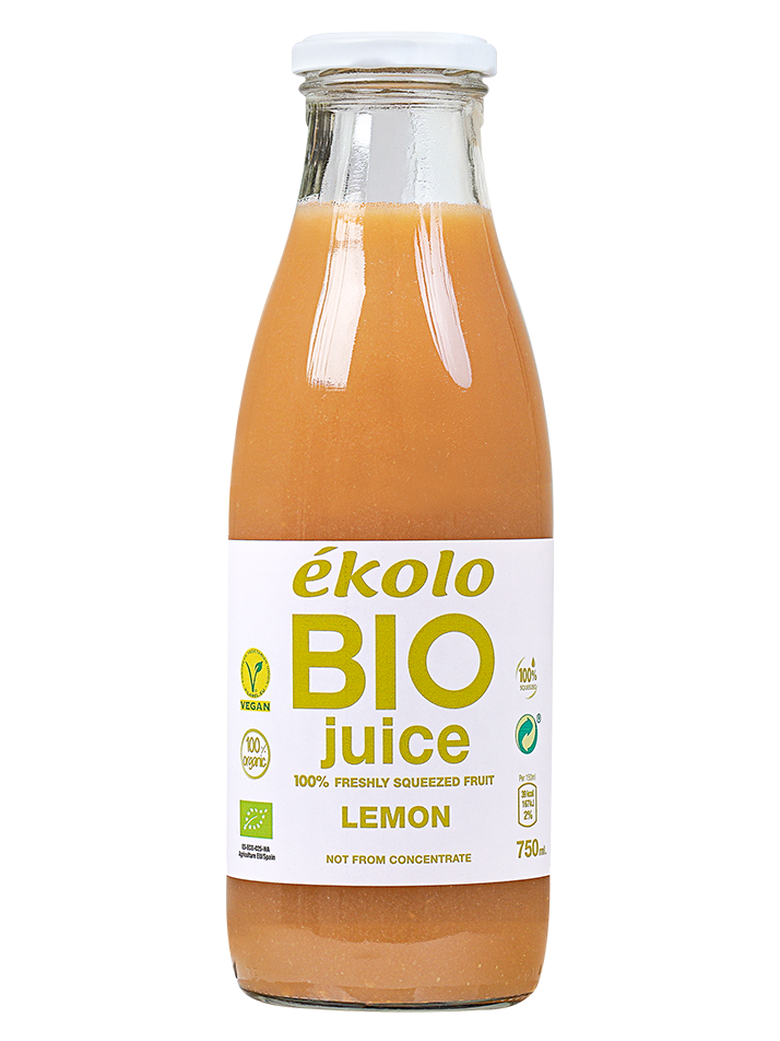 에콜로 유기농 NFC 레몬 착즙주스 750ml