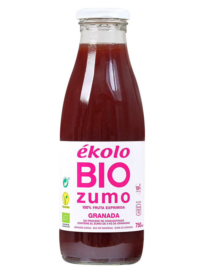 에콜로 유기농 100% 석류즙 석류 엑기스 주스 750ml