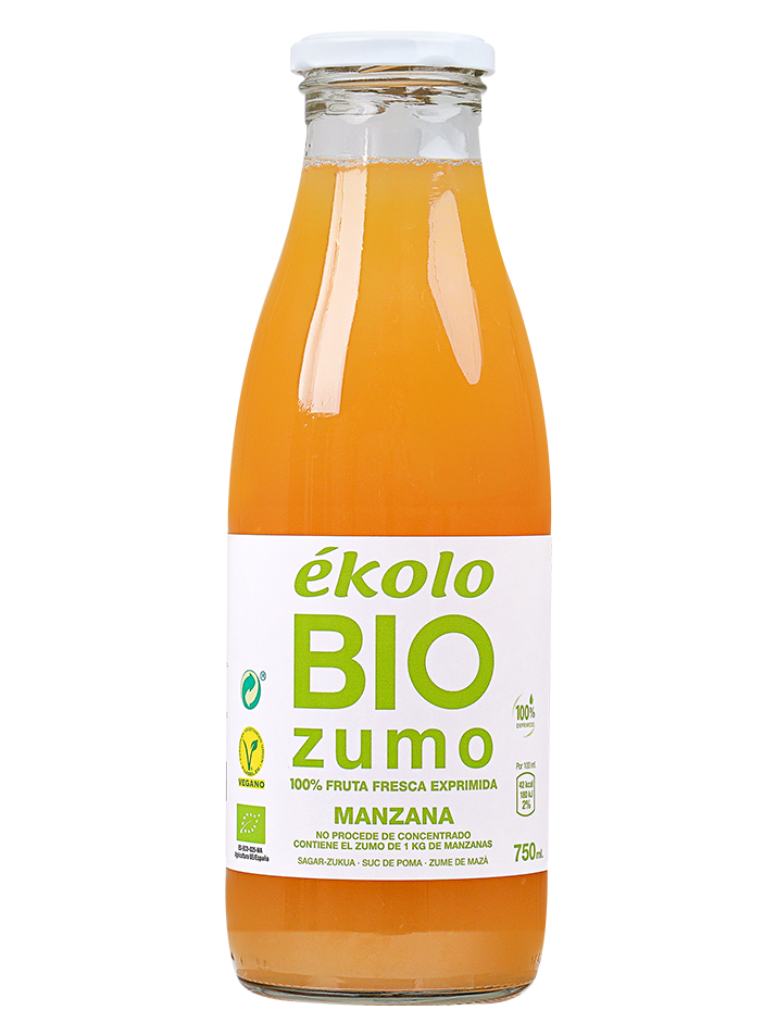 에콜로 유기농 100% 착즙 사과 주스 원액 사과즙 쥬스 750ML