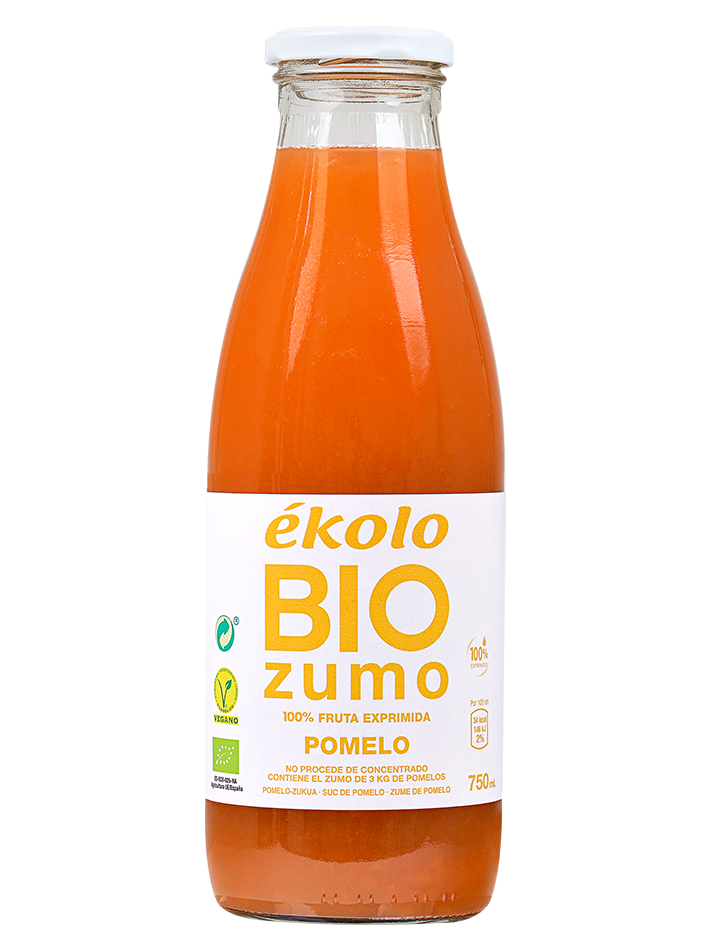 에콜로 유기농 100% 착즙 자몽 주스 원액 자몽즙 쥬스 750ML