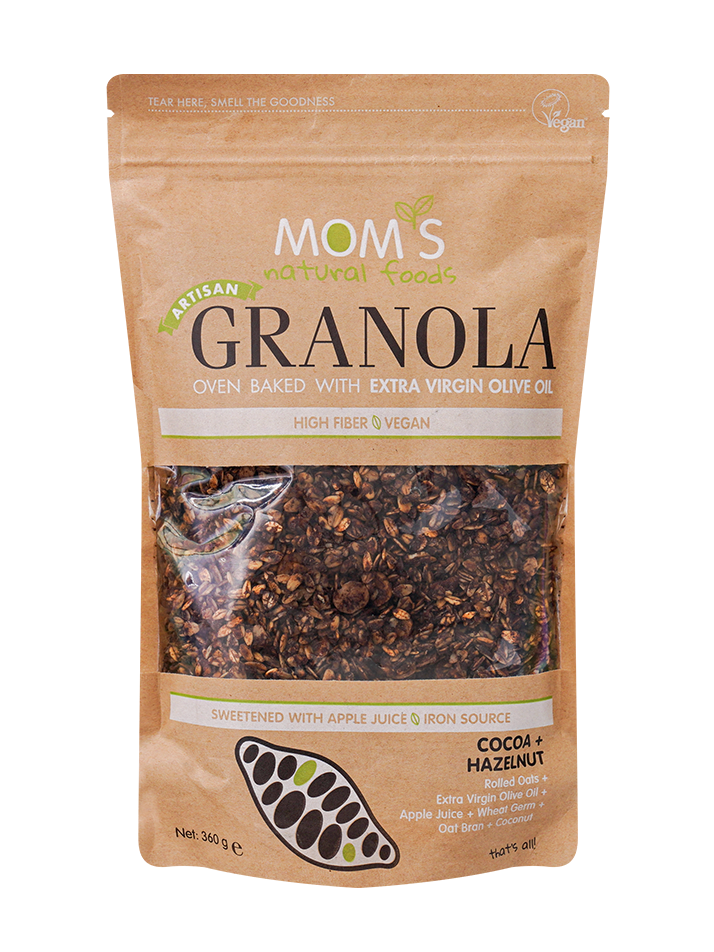 맘스내추럴 수제 그래놀라 카카오 헤이즐넛 360g