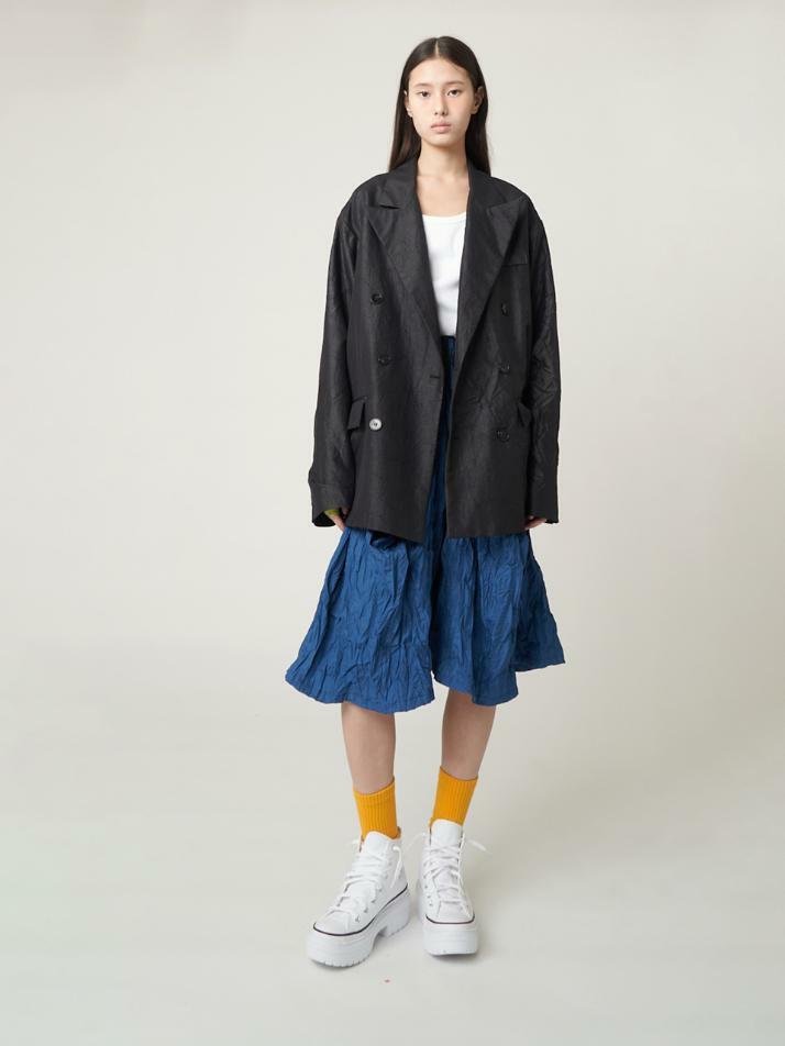 AU51JK06 더블 브레스티드 자켓_블랙